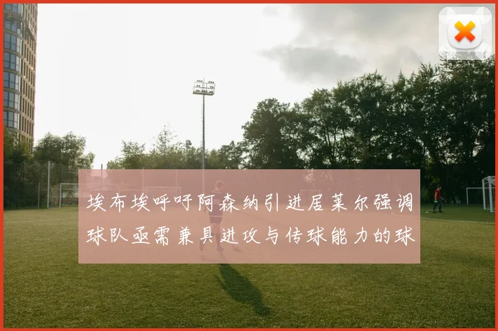 埃布埃呼吁阿森纳引进居莱尔强调球队亟需兼具进攻与传球能力的球员